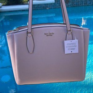 Kate Spade Monet Large Compartment Tote Rose Smoke